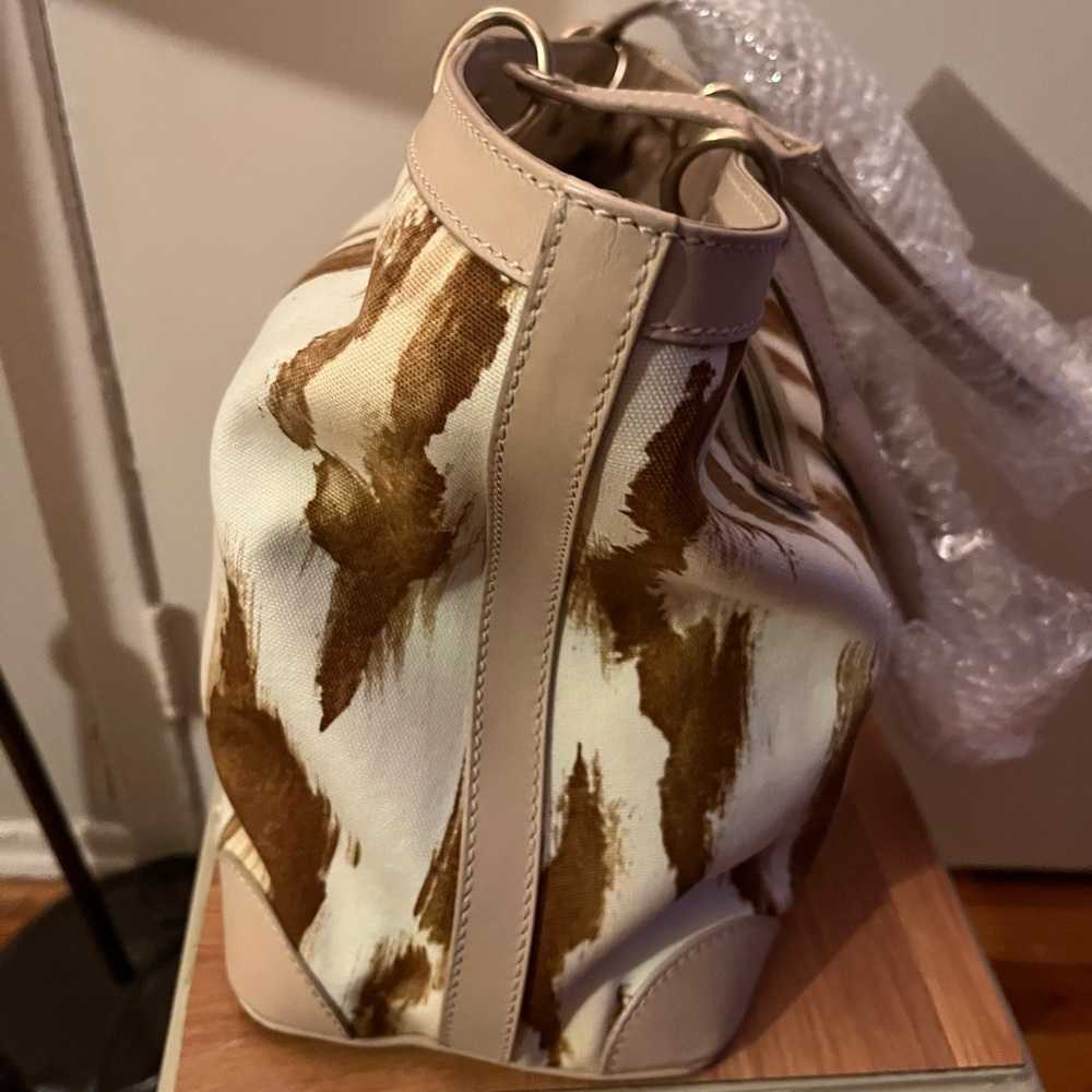 Dior Brown and Cream Women's Tote Bag - Picture 5 of 14